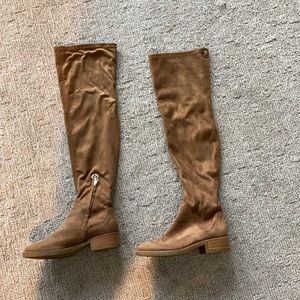 7 Over the Knee Wishbone Boots